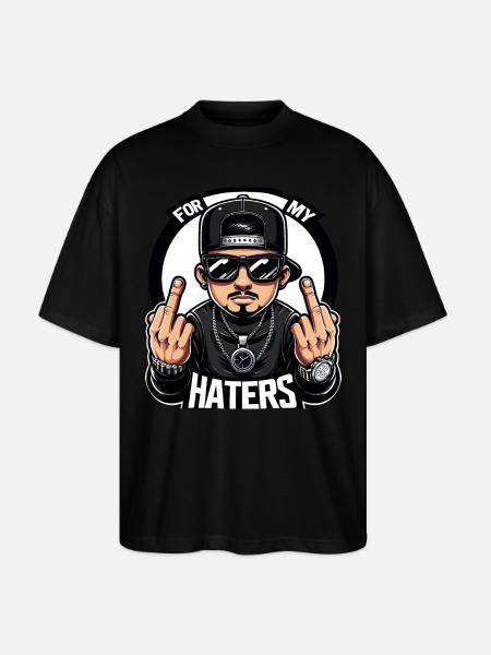 Cool Gangsters - Stanley/Stella Oversized Unisex Organic T-shirt Blaster 2.0 - black