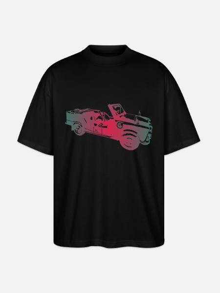  Kübel 601 NVA - Stanley/Stella Oversized Unisex Bio T-Shirt Blaster 2.0 - Schwarz