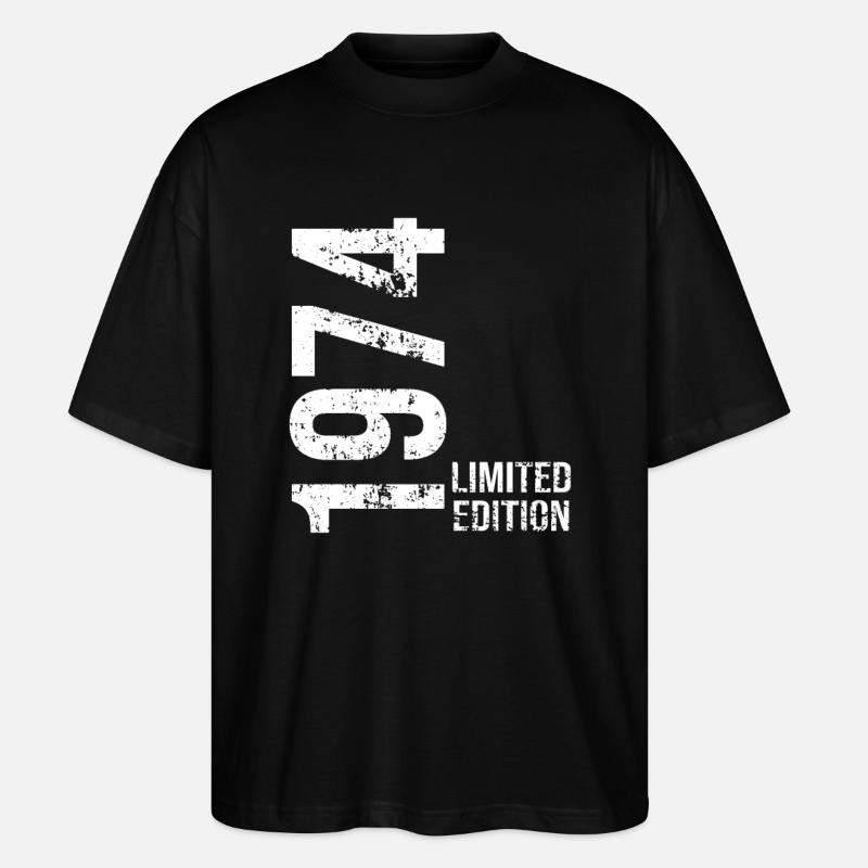 Edition Limitée De 1974 - T-shirt bio Blaster 2.0 coupe oversize Stanley/Stella Unisexe - noir