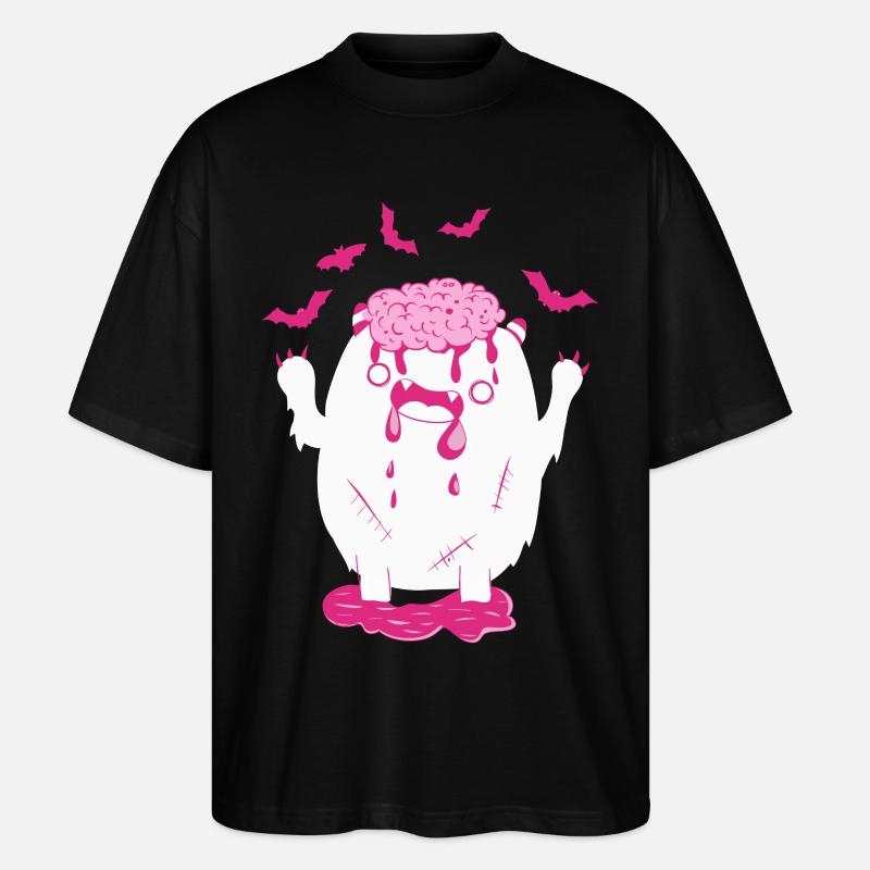 Halloween Monster - Stanley/Stella Oversized Unisex Bio T-Shirt Blaster 2.0 - Schwarz