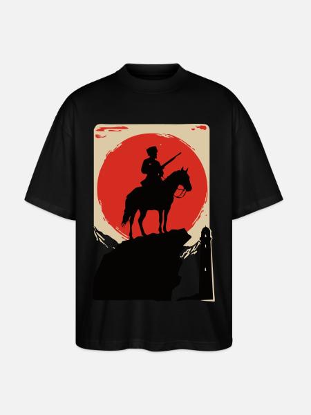 Abrek - T-shirt bio Blaster 2.0 coupe oversize Stanley/Stella Unisexe - noir