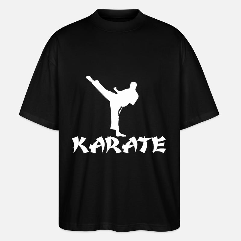 karate - Stanley/Stella Oversized Unisex Bio T-Shirt Blaster 2.0 - Schwarz