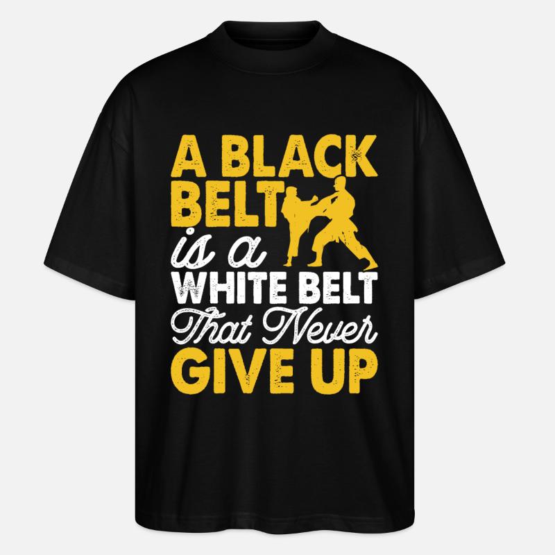 Karate - Stanley/Stella Oversized Unisex Bio T-Shirt Blaster 2.0 - Schwarz