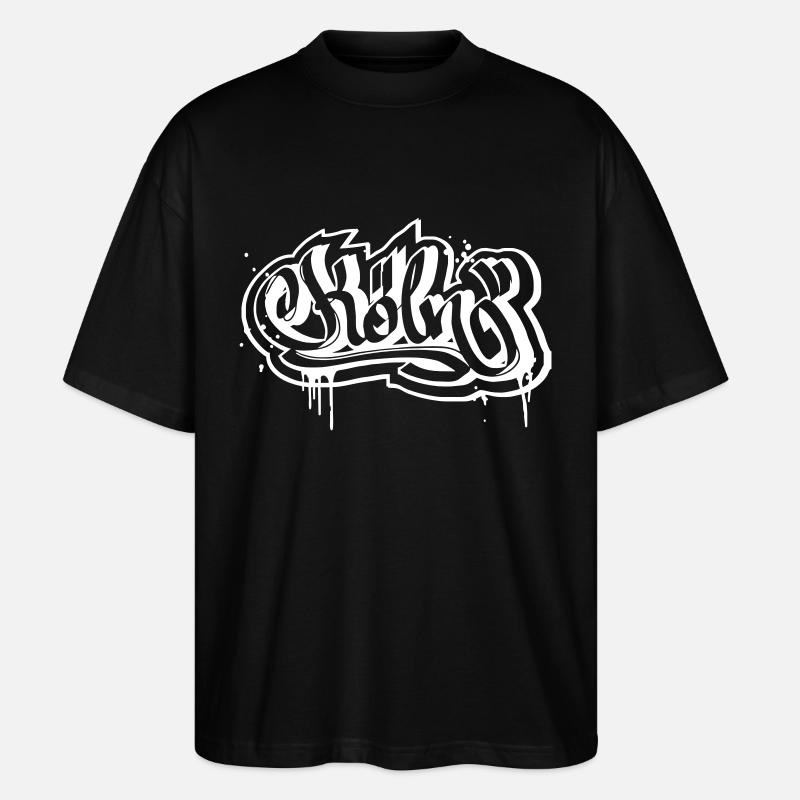 Köln - Stanley/Stella Oversized Unisex Bio T-Shirt Blaster 2.0 - Schwarz
