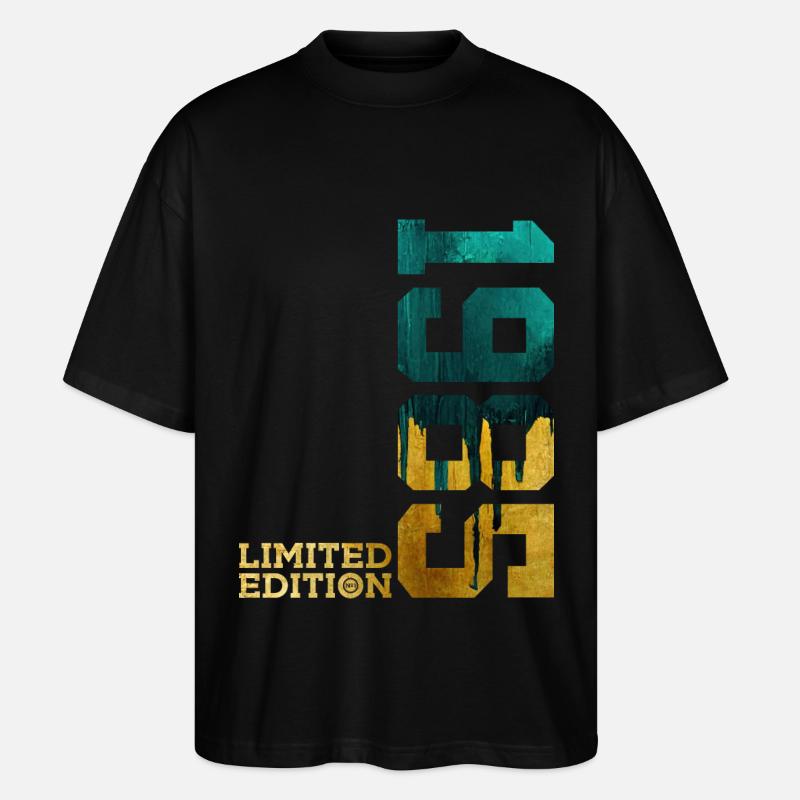 41E ANNIVERSAIRE ÉDITION LIMITÉE 1985 - T-shirt bio Blaster 2.0 coupe oversize Stanley/Stella Unisexe - noir