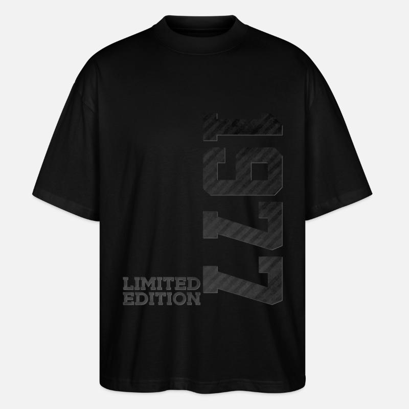 49E ANNIVERSAIRE ÉDITION LIMITÉE 1977 - T-shirt bio Blaster 2.0 coupe oversize Stanley/Stella Unisexe - noir