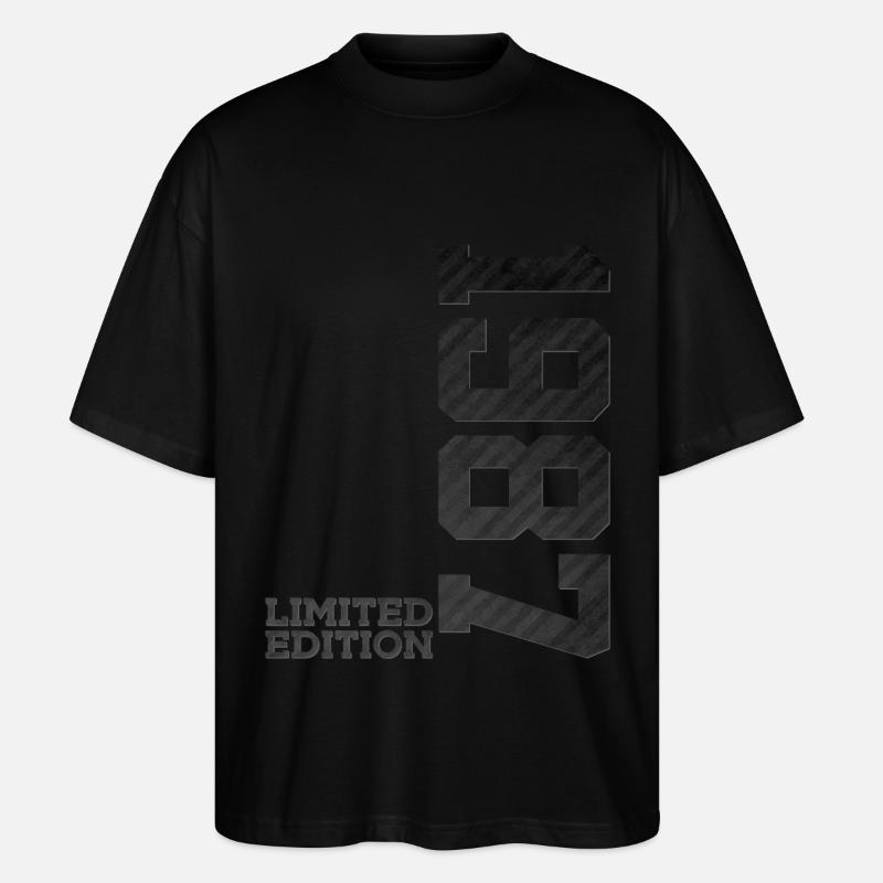 39E ANNIVERSAIRE ÉDITION LIMITÉE 1987 - T-shirt bio Blaster 2.0 coupe oversize Stanley/Stella Unisexe - noir