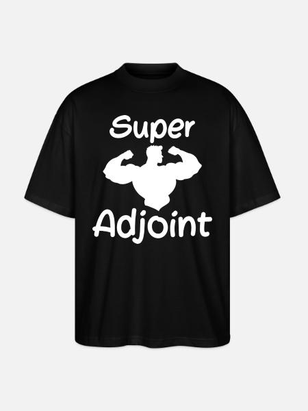 Super adjoint - T-shirt bio Blaster 2.0 coupe oversize Stanley/Stella Unisexe - noir