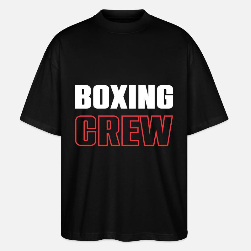 Équipe de boxe - T-shirt bio Blaster 2.0 coupe oversize Stanley/Stella Unisexe - noir