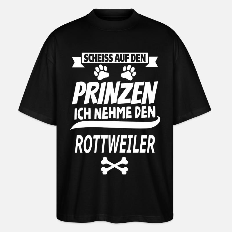 ROTTWEILER - Stanley/Stella Oversized Unisex Bio T-Shirt Blaster 2.0 - Schwarz