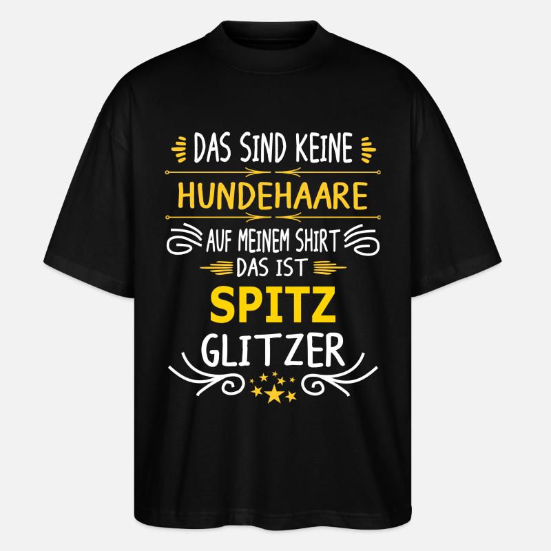 SPITZ - Stanley/Stella Oversized Unisex Bio T-Shirt Blaster 2.0 - Schwarz