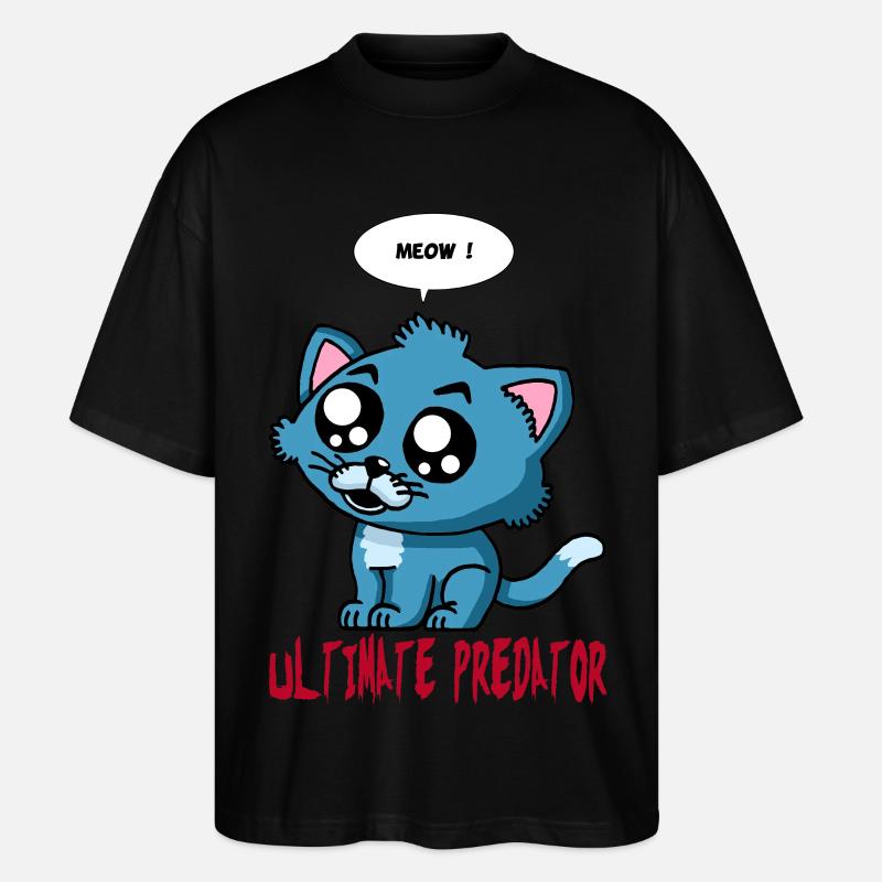 Ultimate Perdator - Stanley/Stella Oversized Unisex Organic T-shirt Blaster 2.0 - black