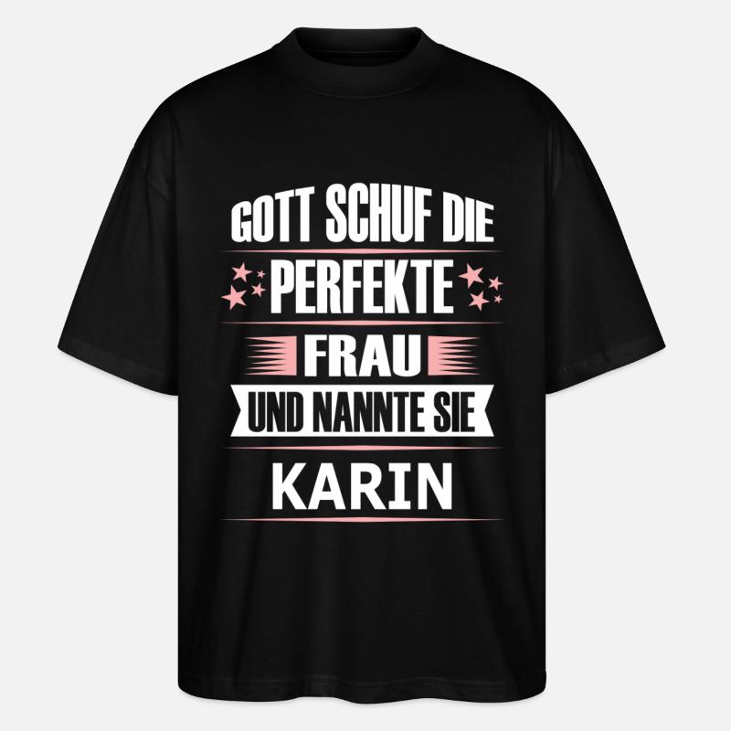 KARIN - Stanley/Stella Oversized Unisex Bio T-Shirt Blaster 2.0 - Schwarz