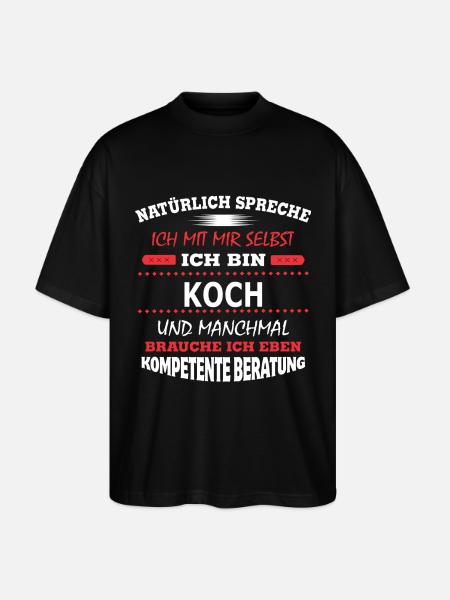 KOCH - Stanley/Stella Oversized Unisex Bio T-Shirt Blaster 2.0 - Schwarz