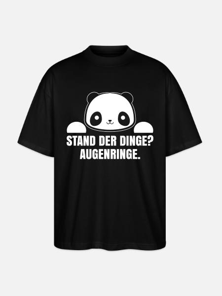 Stand der dinge - Stanley/Stella Oversized Unisex Bio T-Shirt Blaster 2.0 - Schwarz
