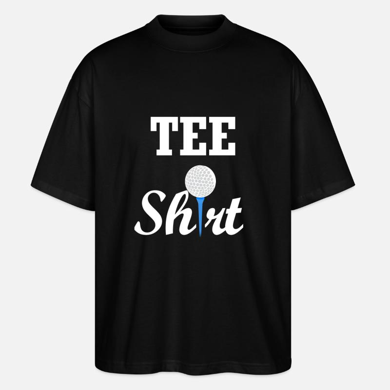 Tee Shirt Golf - Stanley/Stella Oversized Unisex Bio T-Shirt Blaster 2.0 - Schwarz