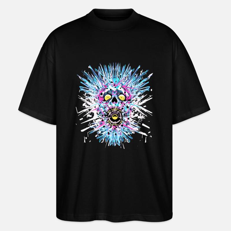 TECHNO - T-shirt bio Blaster 2.0 coupe oversize Stanley/Stella Unisexe - noir