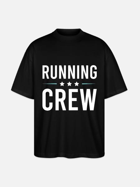Équipe de course - T-shirt bio Blaster 2.0 coupe oversize Stanley/Stella Unisexe - noir