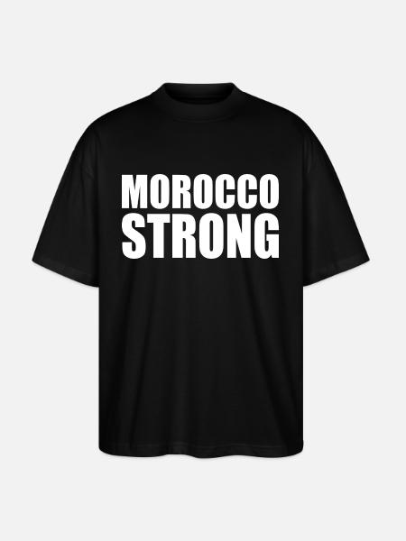 Morocco strong - Stanley/Stella Oversized Unisex Bio T-Shirt Blaster 2.0 - Schwarz