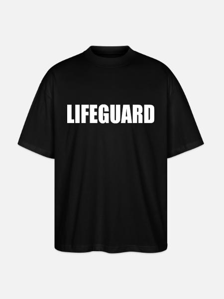 lifeguard - T-shirt bio Blaster 2.0 coupe oversize Stanley/Stella Unisexe - noir