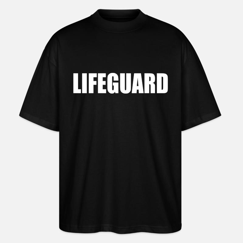 lifeguard - T-shirt bio Blaster 2.0 coupe oversize Stanley/Stella Unisexe - noir