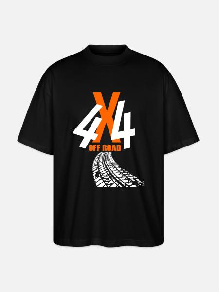 4x4 Offroad - Stanley/Stella Oversized Unisex Organic T-shirt Blaster 2.0 - black
