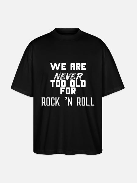 ROCK ET ROLL - T-shirt bio Blaster 2.0 coupe oversize Stanley/Stella Unisexe - noir