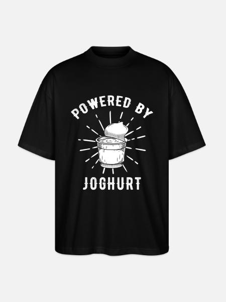 Yogurt saying funny - Stanley/Stella Oversized Unisex Organic T-shirt Blaster 2.0 - black