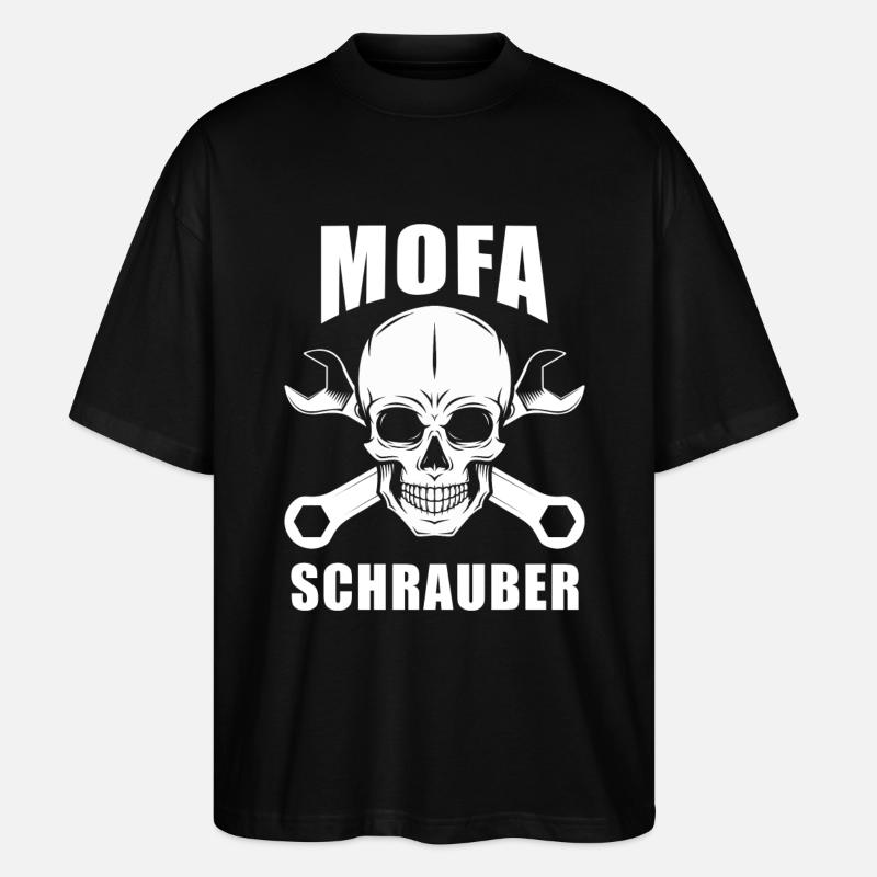 Mofa Screwdriver Mofa Screwdriver - Stanley/Stella Oversized Unisex Organic T-shirt Blaster 2.0 - black