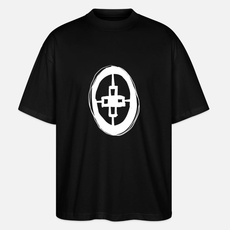 Egypte Ancienne Symbol Intelligence - T-shirt bio Blaster 2.0 coupe oversize Stanley/Stella Unisexe - noir
