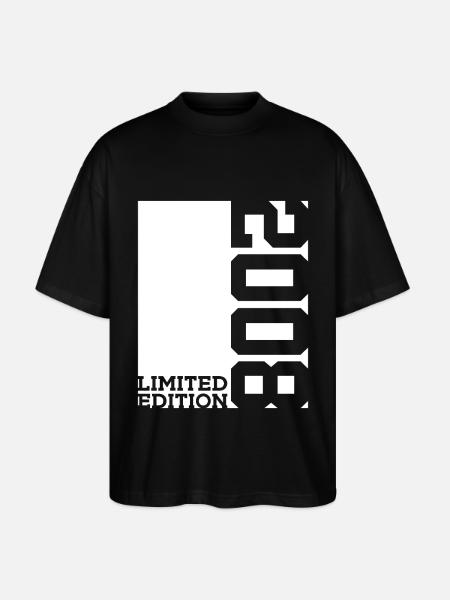 18E ANNIVERSAIRE ÉDITION LIMITÉE 2008 - T-shirt bio Blaster 2.0 coupe oversize Stanley/Stella Unisexe - noir