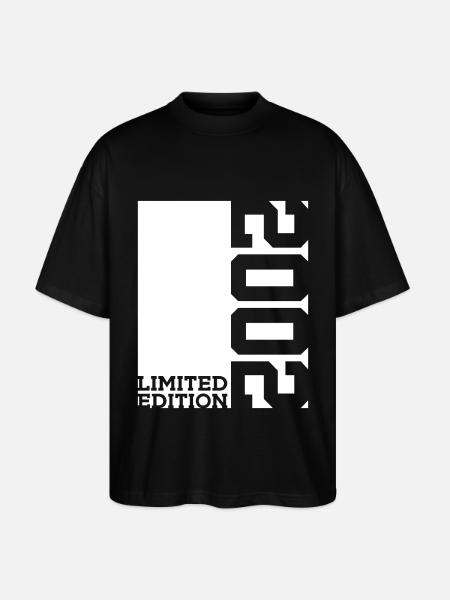 24E ANNIVERSAIRE ÉDITION LIMITÉE 2002 - T-shirt bio Blaster 2.0 coupe oversize Stanley/Stella Unisexe - noir