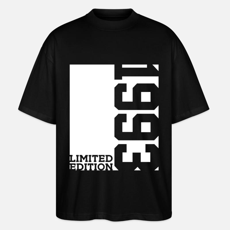 33E ANNIVERSAIRE ÉDITION LIMITÉE 1993 - T-shirt bio Blaster 2.0 coupe oversize Stanley/Stella Unisexe - noir