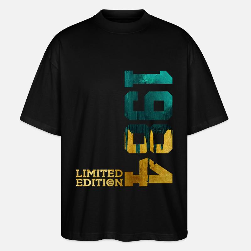 42E ANNIVERSAIRE ÉDITION LIMITÉE 1984 - T-shirt bio Blaster 2.0 coupe oversize Stanley/Stella Unisexe - noir