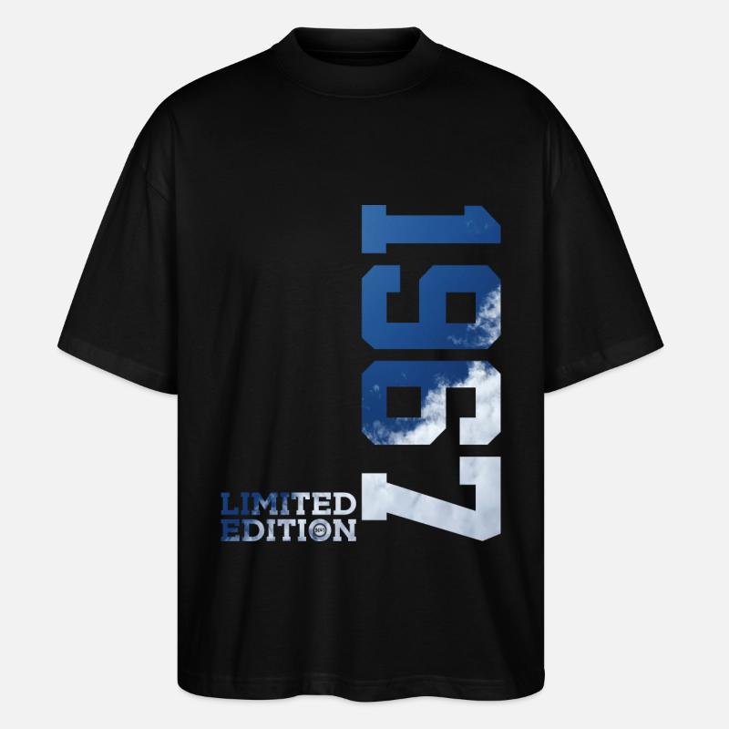 ÉDITION LIMITÉE 59E ANNIVERSAIRE 1967 - T-shirt bio Blaster 2.0 coupe oversize Stanley/Stella Unisexe - noir