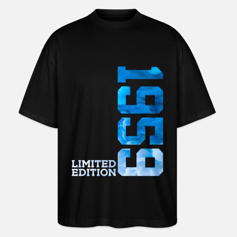 67E ANNIVERSAIRE ÉDITION LIMITÉE 1959 - T-shirt bio Blaster 2.0 coupe oversize Stanley/Stella Unisexe - noir