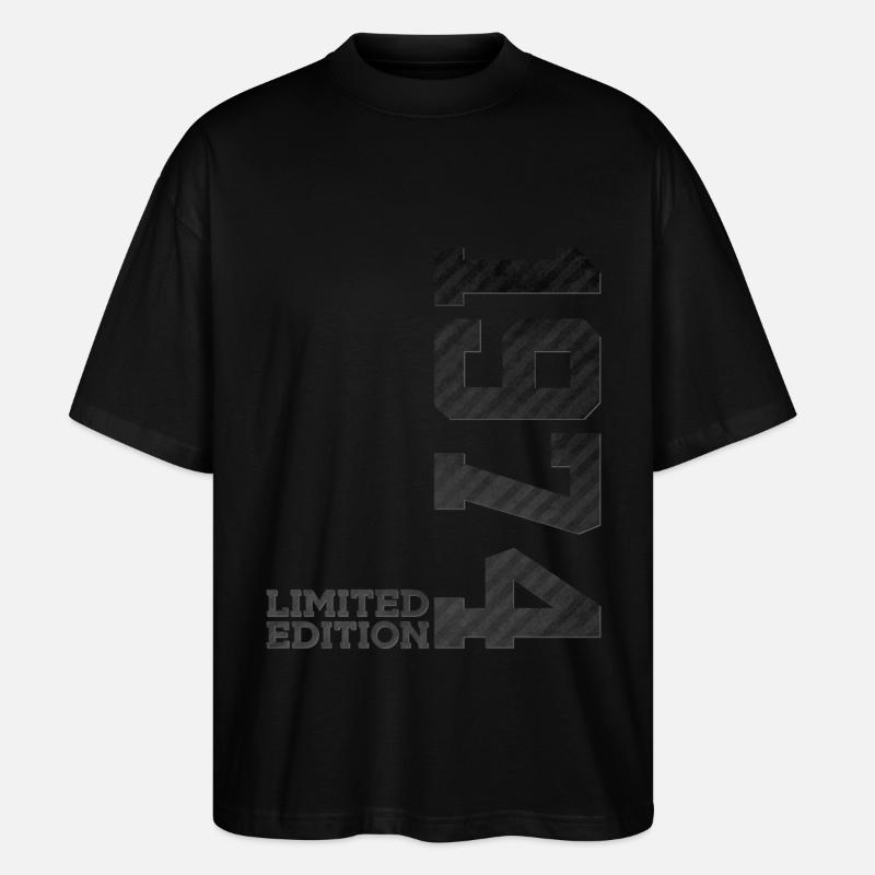 52E ANNIVERSAIRE ÉDITION LIMITÉE 1974 - T-shirt bio Blaster 2.0 coupe oversize Stanley/Stella Unisexe - noir