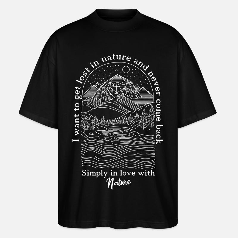 Simplement amoureux - T-shirt bio Blaster 2.0 coupe oversize Stanley/Stella Unisexe - noir