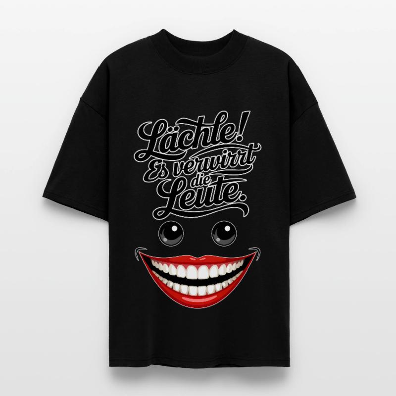 Always smiling Stanley/Stella Oversized Unisex Organic T-shirt Blaster 2.0