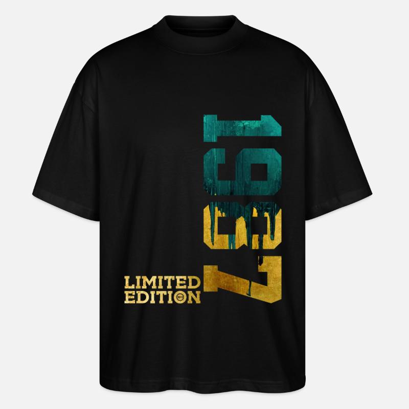 39E ANNIVERSAIRE ÉDITION LIMITÉE 1987 - T-shirt bio Blaster 2.0 coupe oversize Stanley/Stella Unisexe - noir