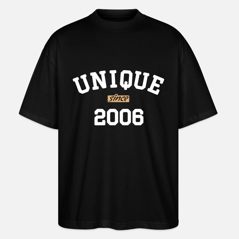 Unique Since 2006 - Stanley/Stella Oversized Unisex Bio T-Shirt Blaster 2.0 - Schwarz