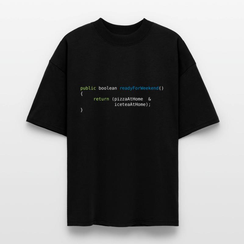JAVA CODE - READY FOR WEEKEND T-shirt bio Blaster 2.0 coupe oversize Stanley/Stella Unisexe