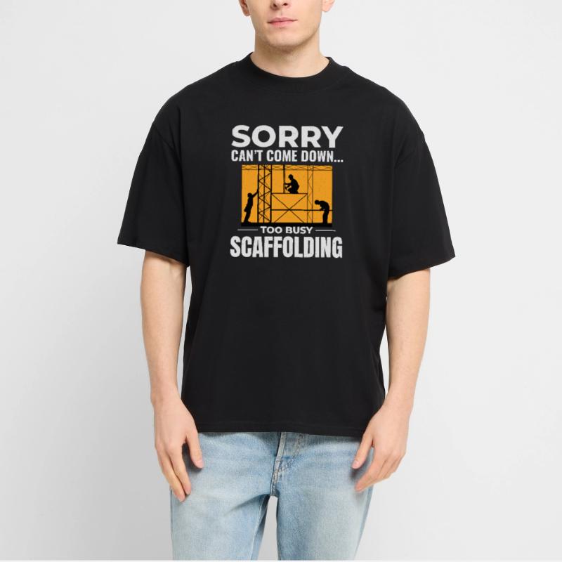 Plate-forme d’échafaudage d’échafaudage de constructeur d’échafaudages T-shirt bio Blaster 2.0 coupe oversize Stanley/Stella Unisexe