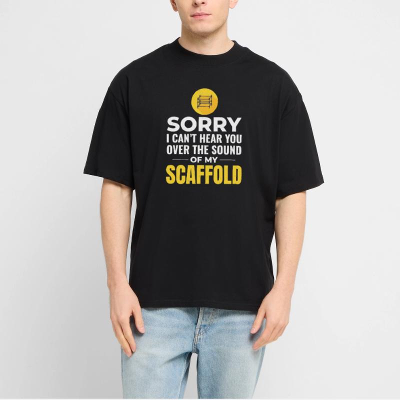 Plate-forme d’échafaudage d’échafaudage de constructeur d’échafaudages T-shirt bio Blaster 2.0 coupe oversize Stanley/Stella Unisexe