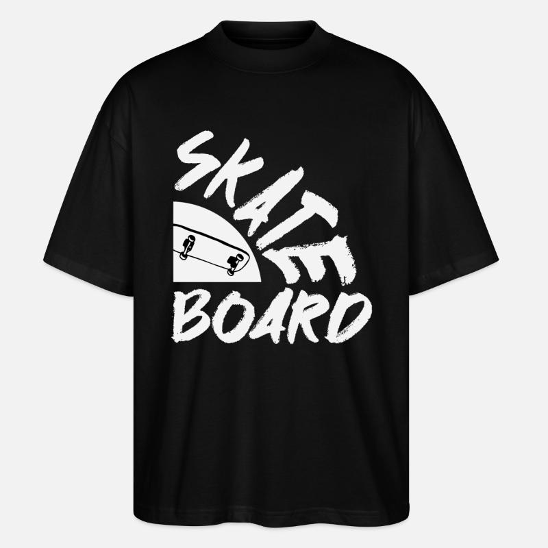 Skateboard Skater Skating - T-shirt bio Blaster 2.0 coupe oversize Stanley/Stella Unisexe - noir