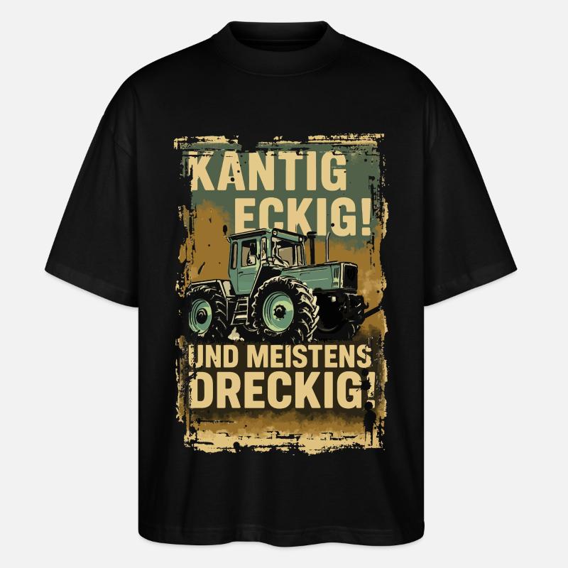 MB Trac - Stanley/Stella Oversized Unisex Bio T-Shirt Blaster 2.0 - Schwarz