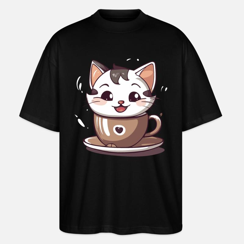 Chatcolate #1 - Stanley/Stella Oversized Unisex Organic T-shirt Blaster 2.0 - black