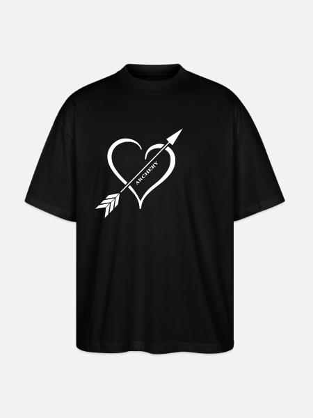 Archery Archery course Archers - Stanley/Stella Oversized Unisex Organic T-shirt Blaster 2.0 - black