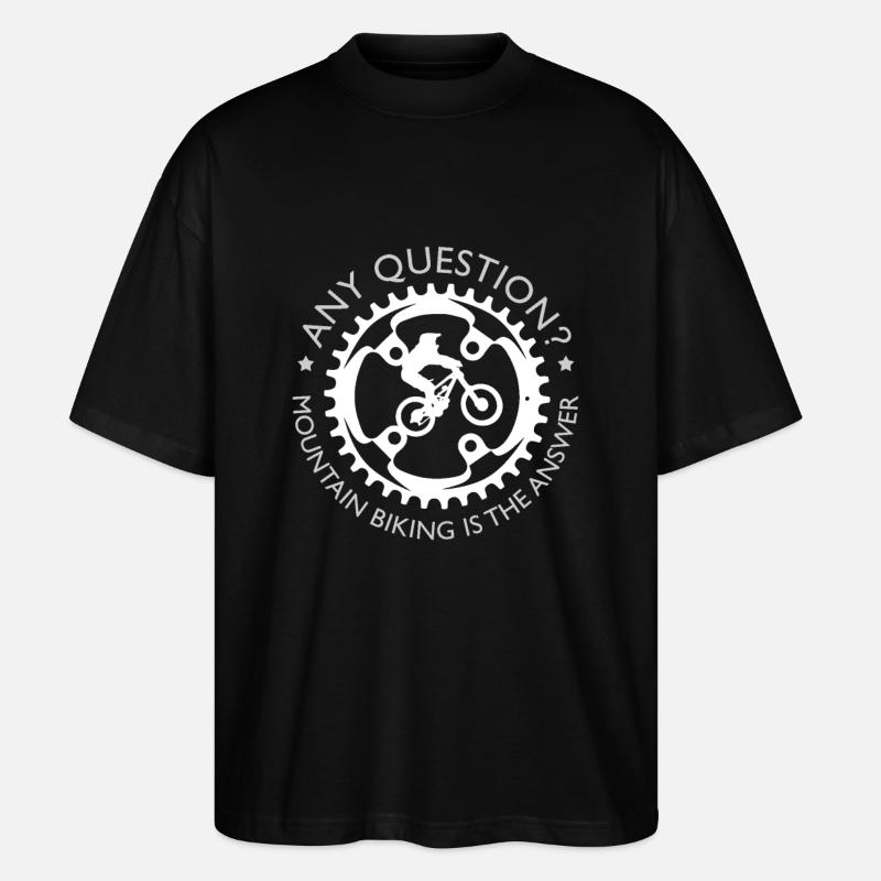 vtt - T-shirt bio Blaster 2.0 coupe oversize Stanley/Stella Unisexe - noir