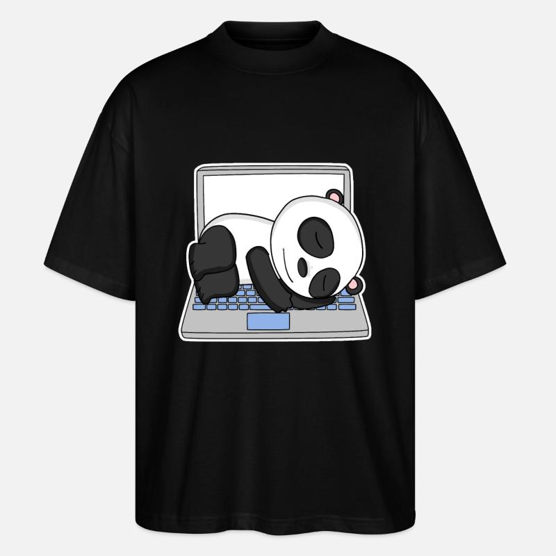 Computer Nerd Programmierer Herren Geschenk - Stanley/Stella Oversized Unisex Bio T-Shirt Blaster 2.0 - Schwarz